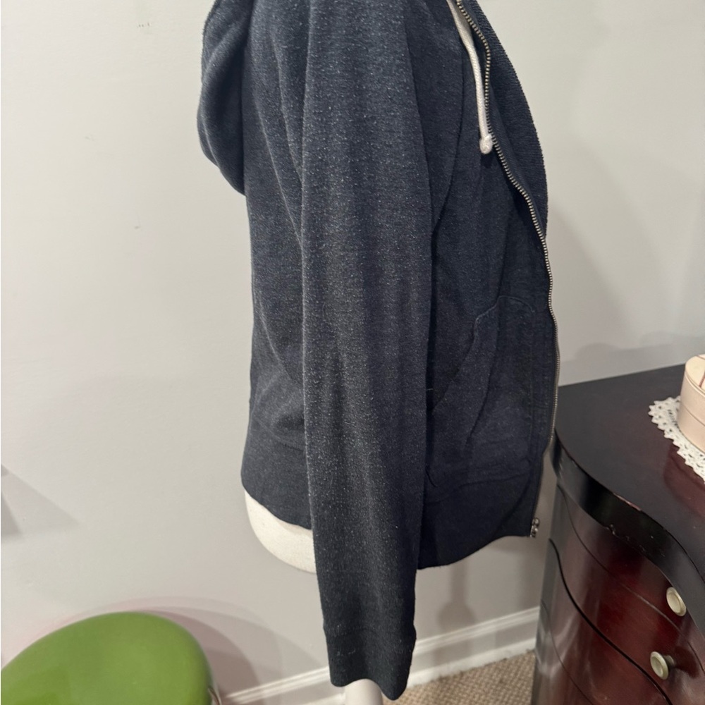 GAP Charcoal Zip-Up Hoodie - Picture 3 of 5
